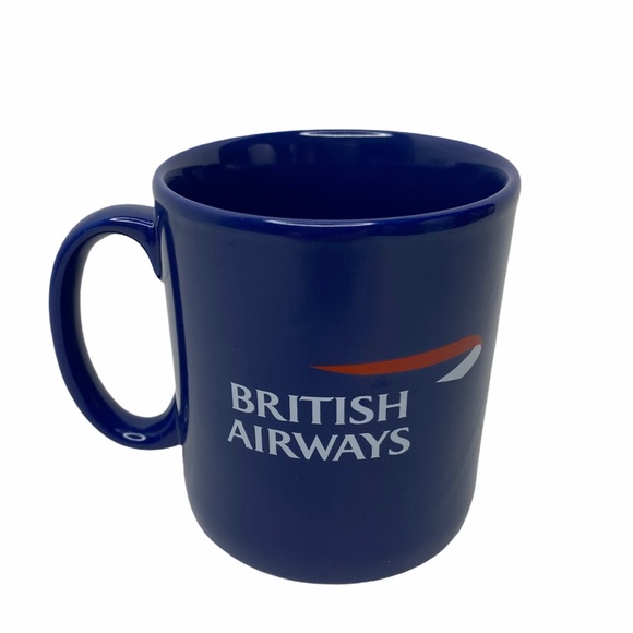british airways | Dining | British Airways Blue Coffee Mug | Poshmark